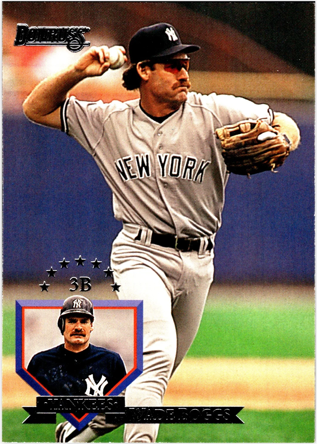 Wade Boggs 1995 Donruss #355 baseball card - Front