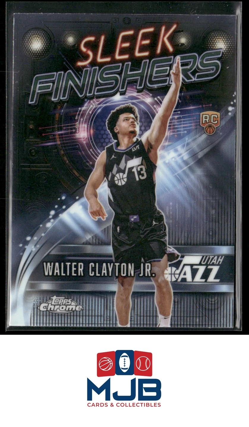 Walter Clayton Jr. 2025-26 Topps Chrome card
