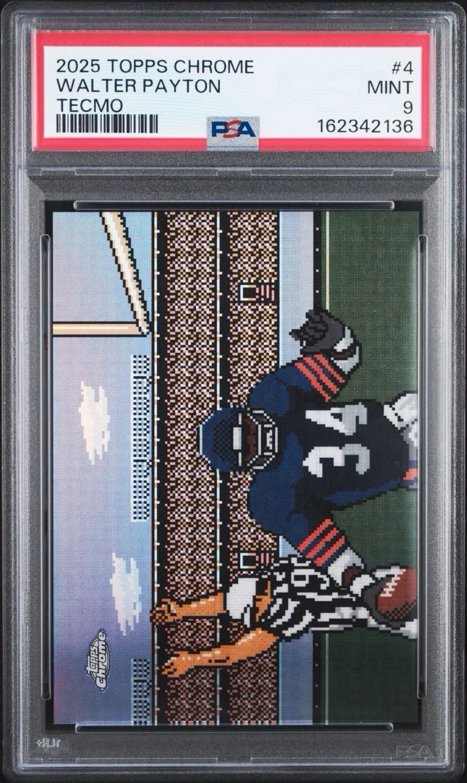 Walter Payton 2025 Topps Chrome Football card
