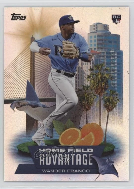 Wander Franco #HA-14 2022 Topps Baseball Home Field Advantage front