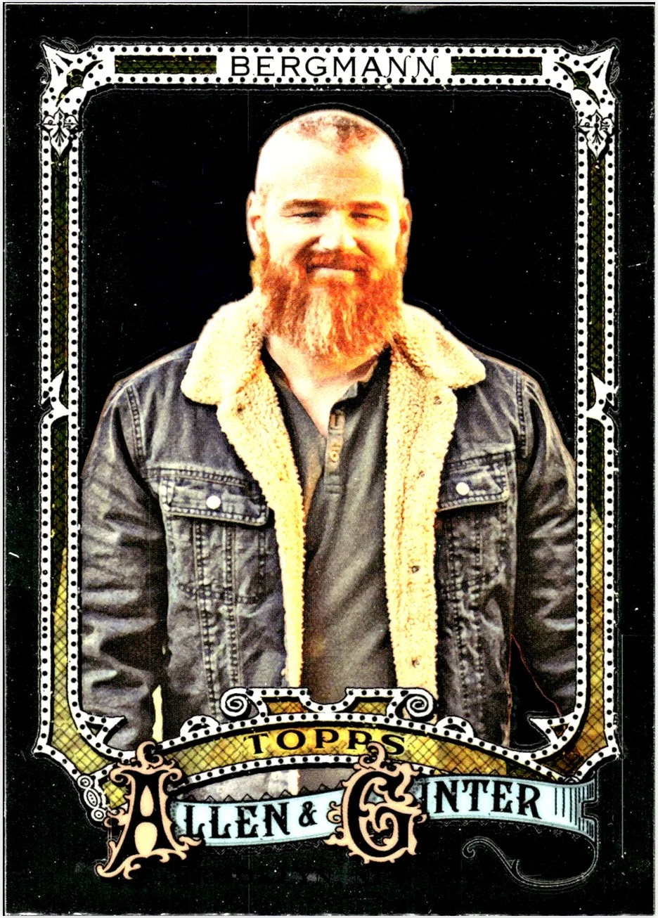 Wes Bergmann 2025 Topps Allen & Ginter #261 Chrome baseball card - Front