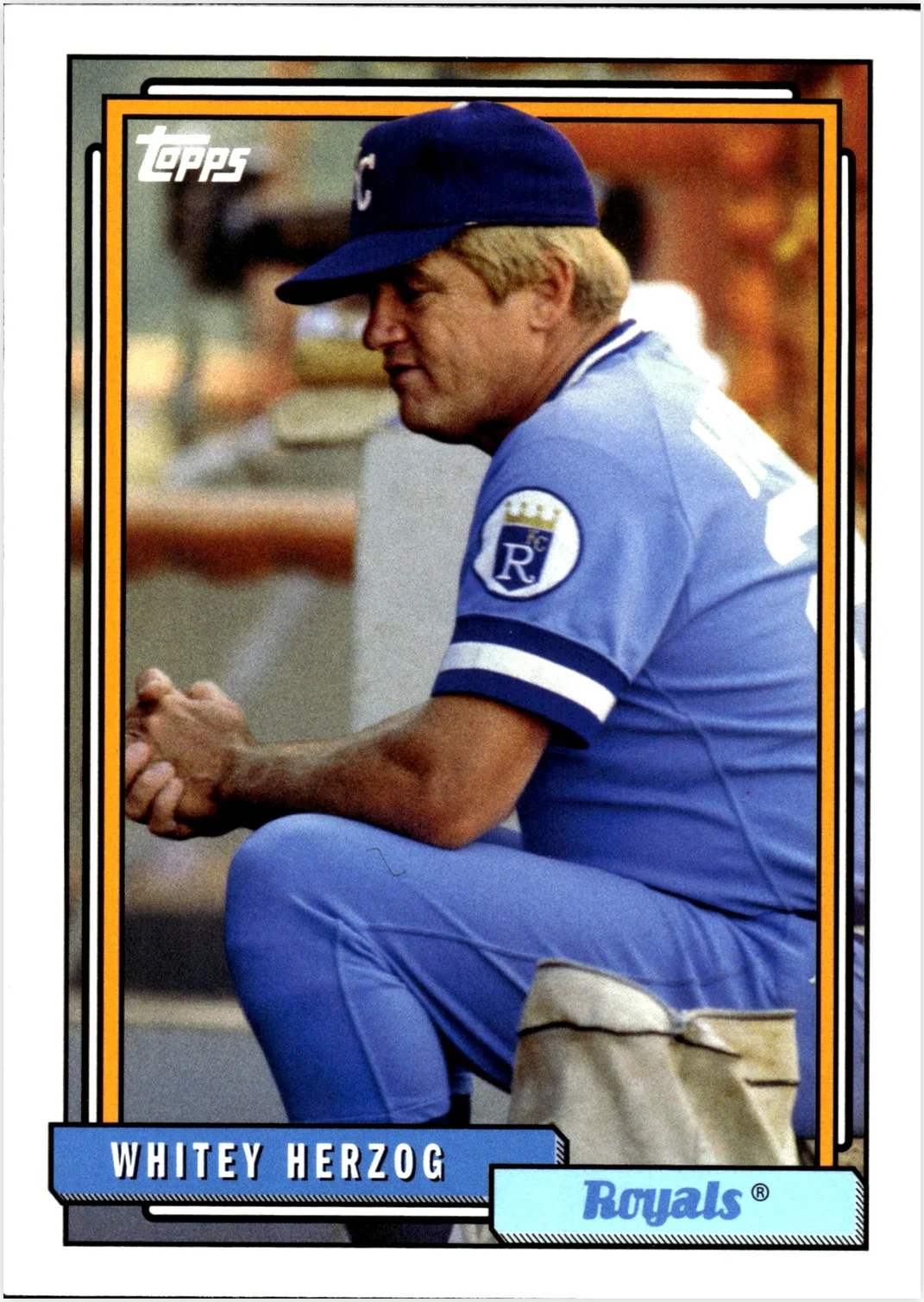 Whitey Herzog 2017 Topps Archives #295 baseball card - Front