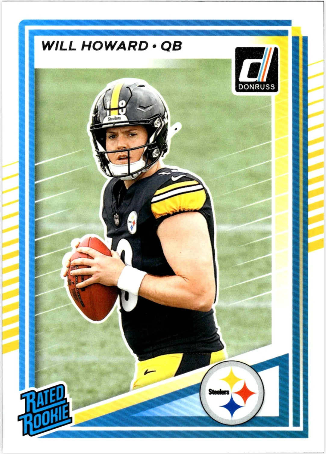 Will Howard 2025 Donruss #309 football rookie card - Front