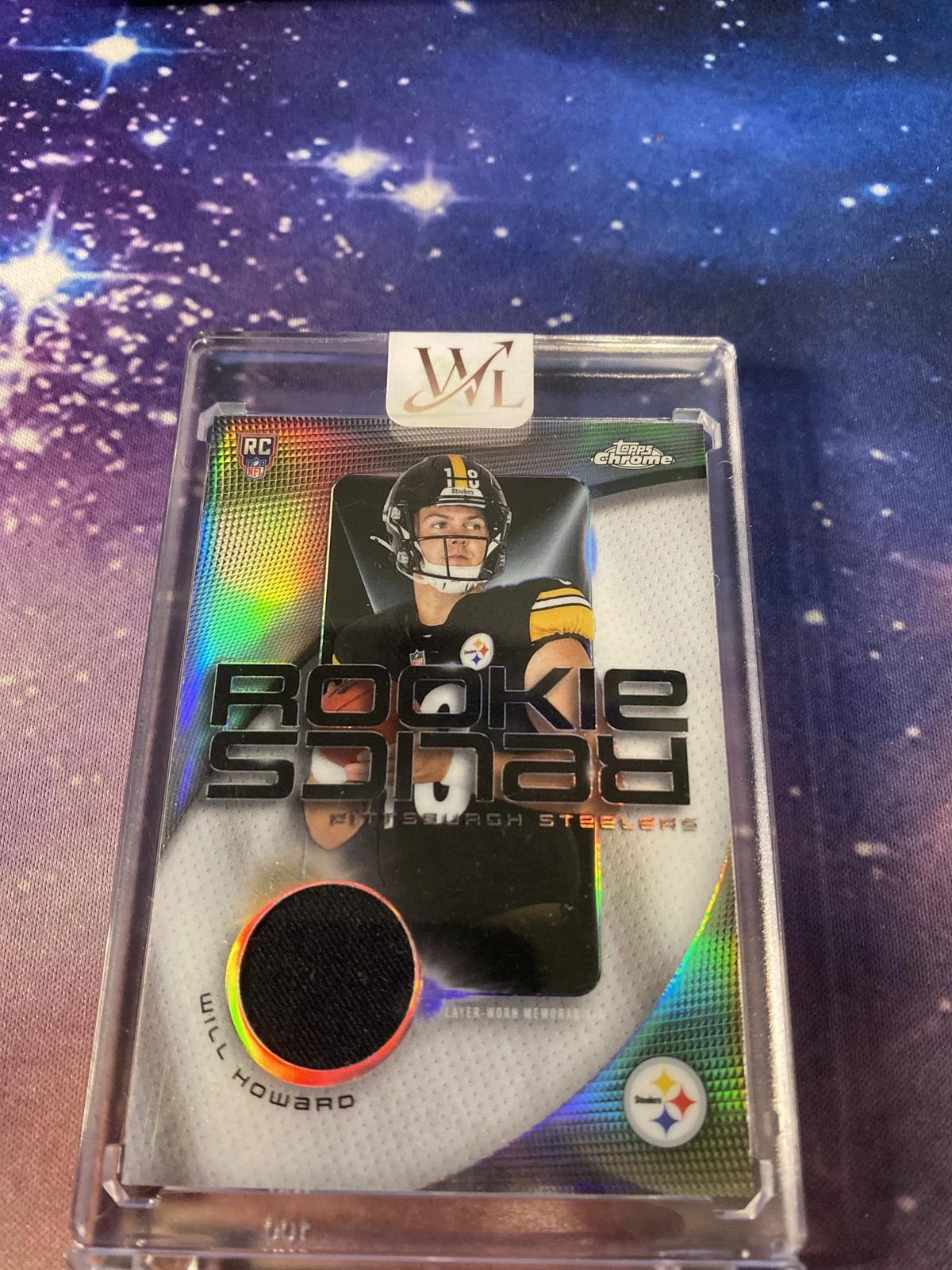 Will Howard 2025 Topps Chrome Football card