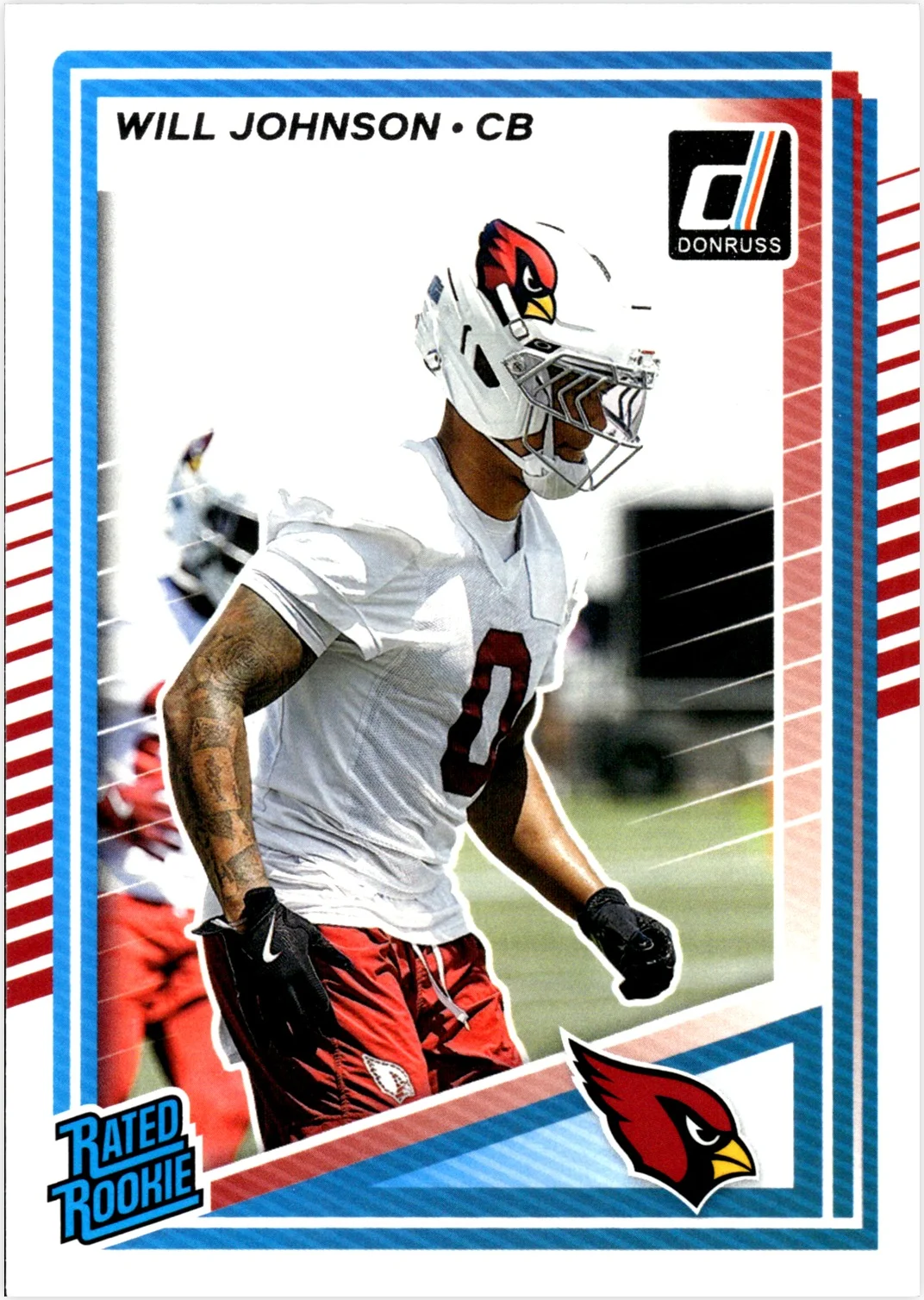Will Johnson 2025 Donruss #396 football rookie card - Front