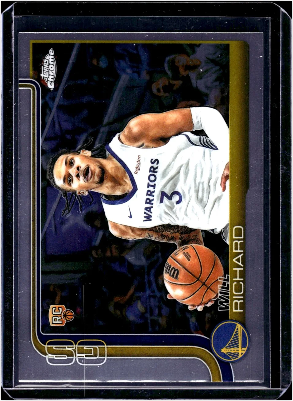 Will Richard Rookie Card 2025-26 Topps Chrome #287 basketball rookie card - Front