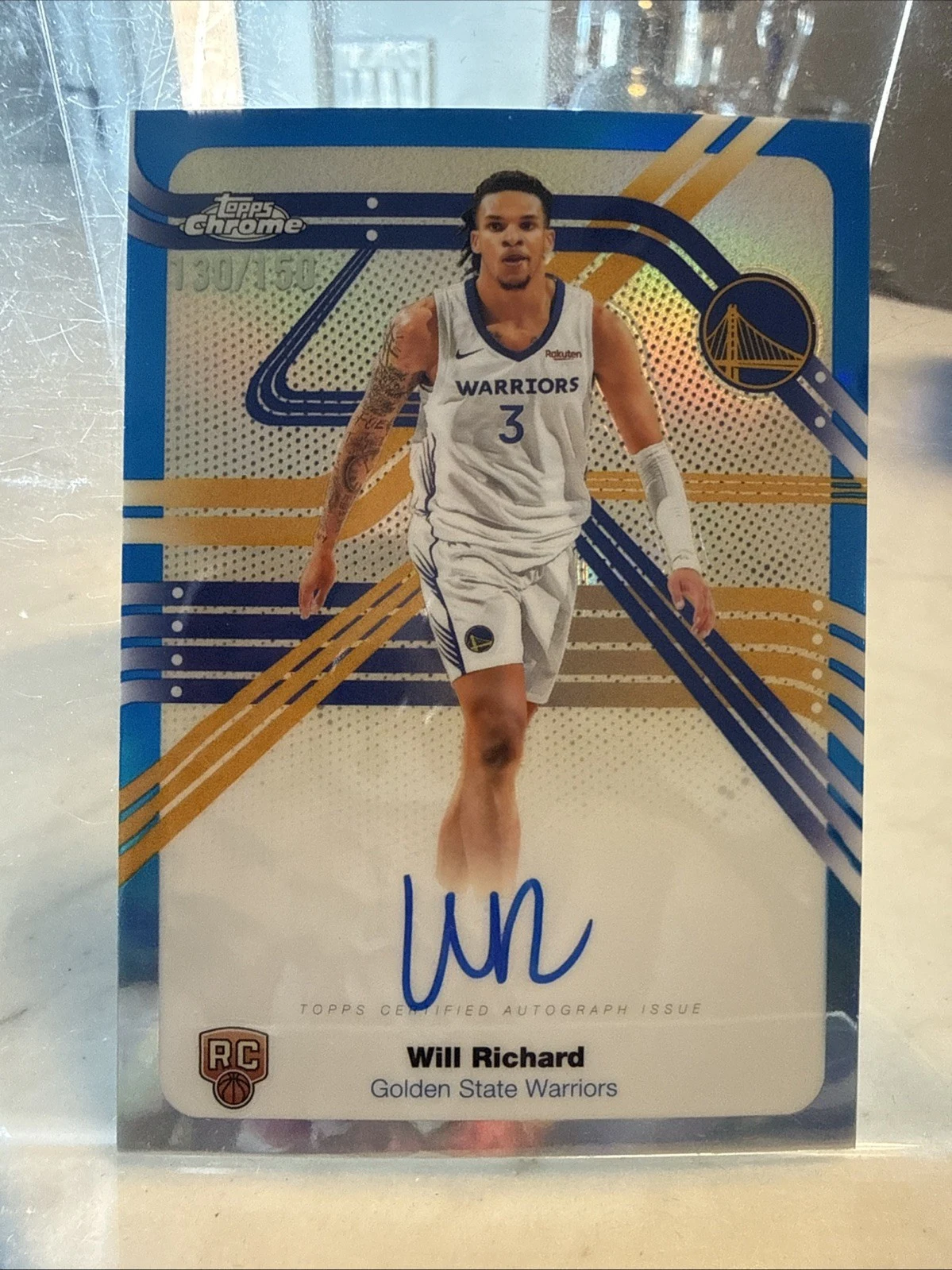Will Richard 2025-26 Topps Chrome card