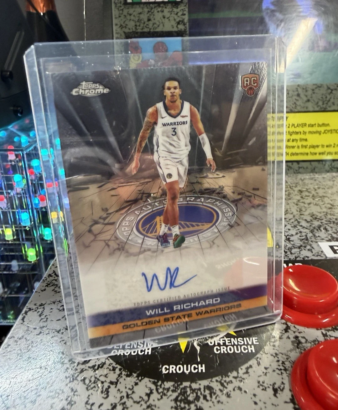 Will Richard 2025-26 Topps Chrome card