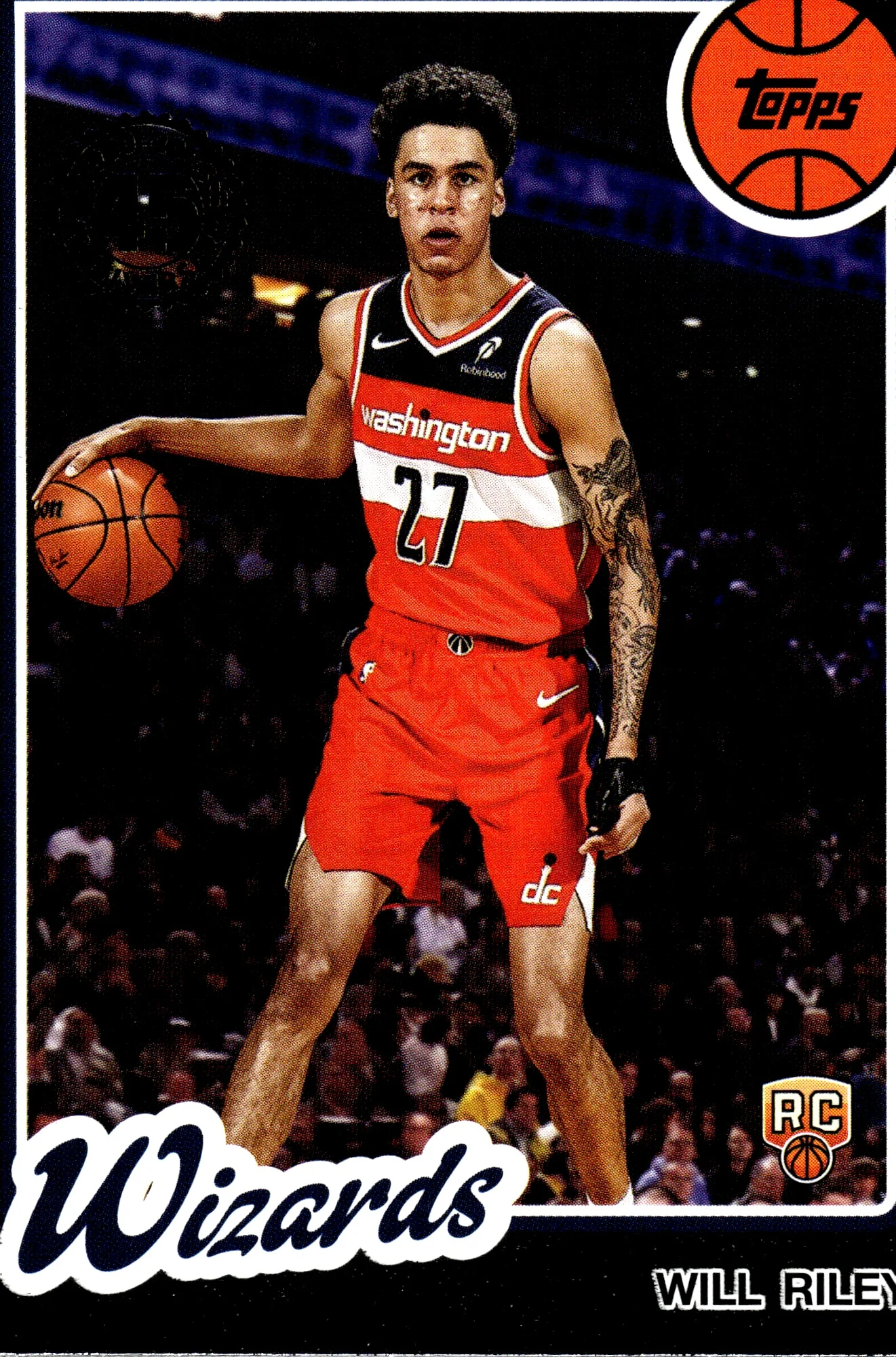 Will Riley 2025-26 Topps #80BK-67 1980-81 Topps Basketball basketball card - Front