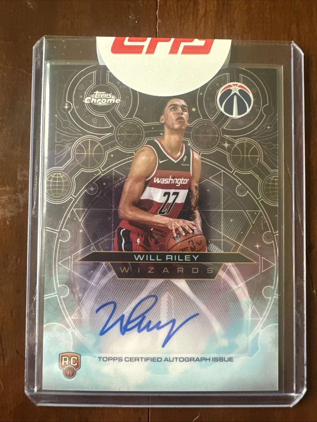 Will Riley 2025 Topps Chrome Basketball card