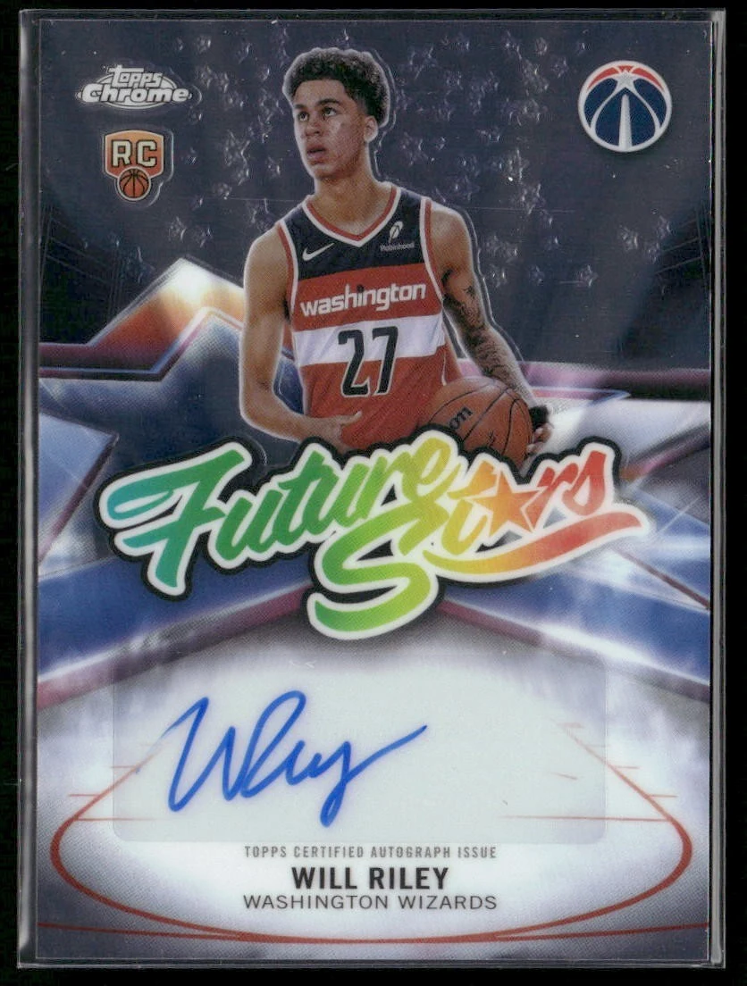 Will Riley 2025-26 Topps Chrome card