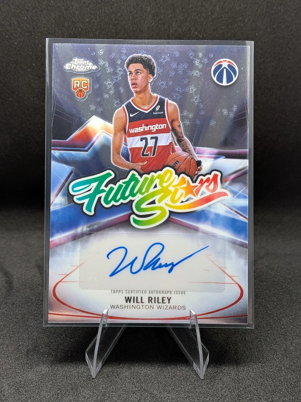 Will Riley 2025 Topps Chrome Basketball card