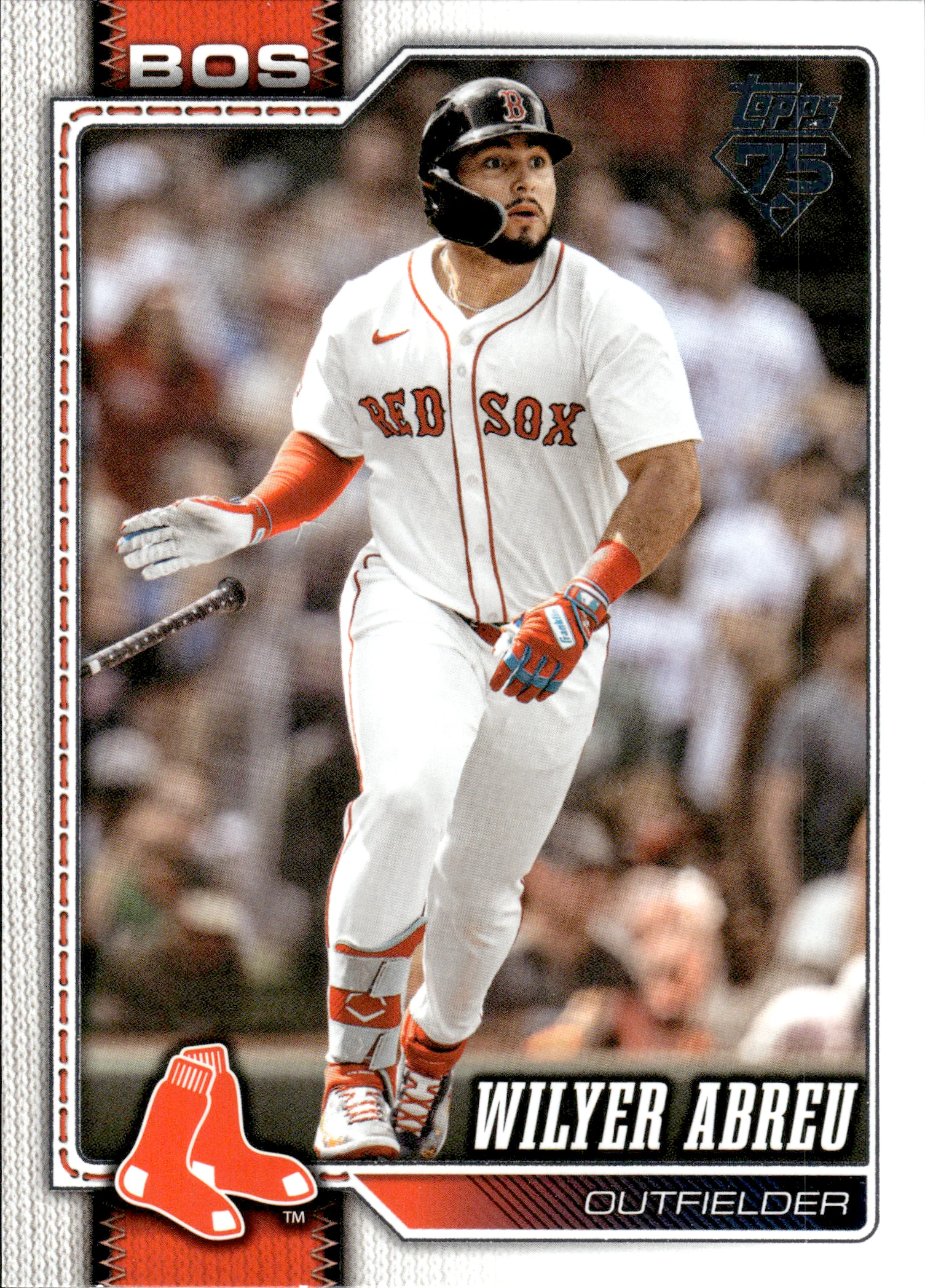 Wilyer Abreu #677 2026 Topps Series 2 baseball card - Front