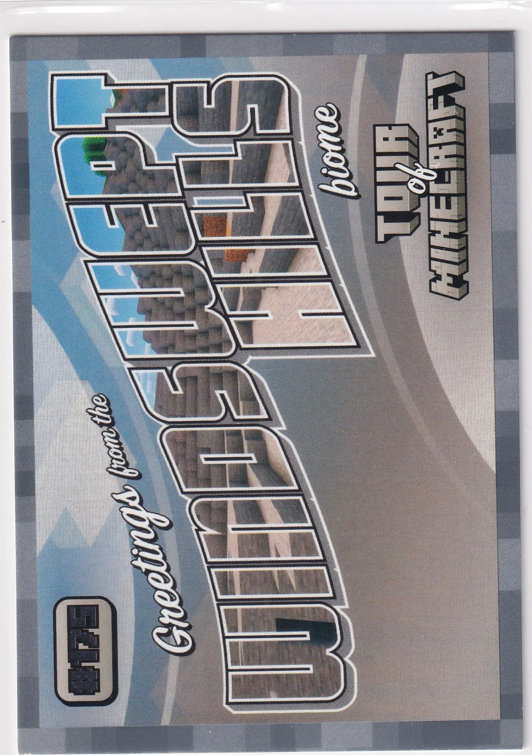 Windswept Hills Biome 2024 Panini Minecraft #175 trading card - Front