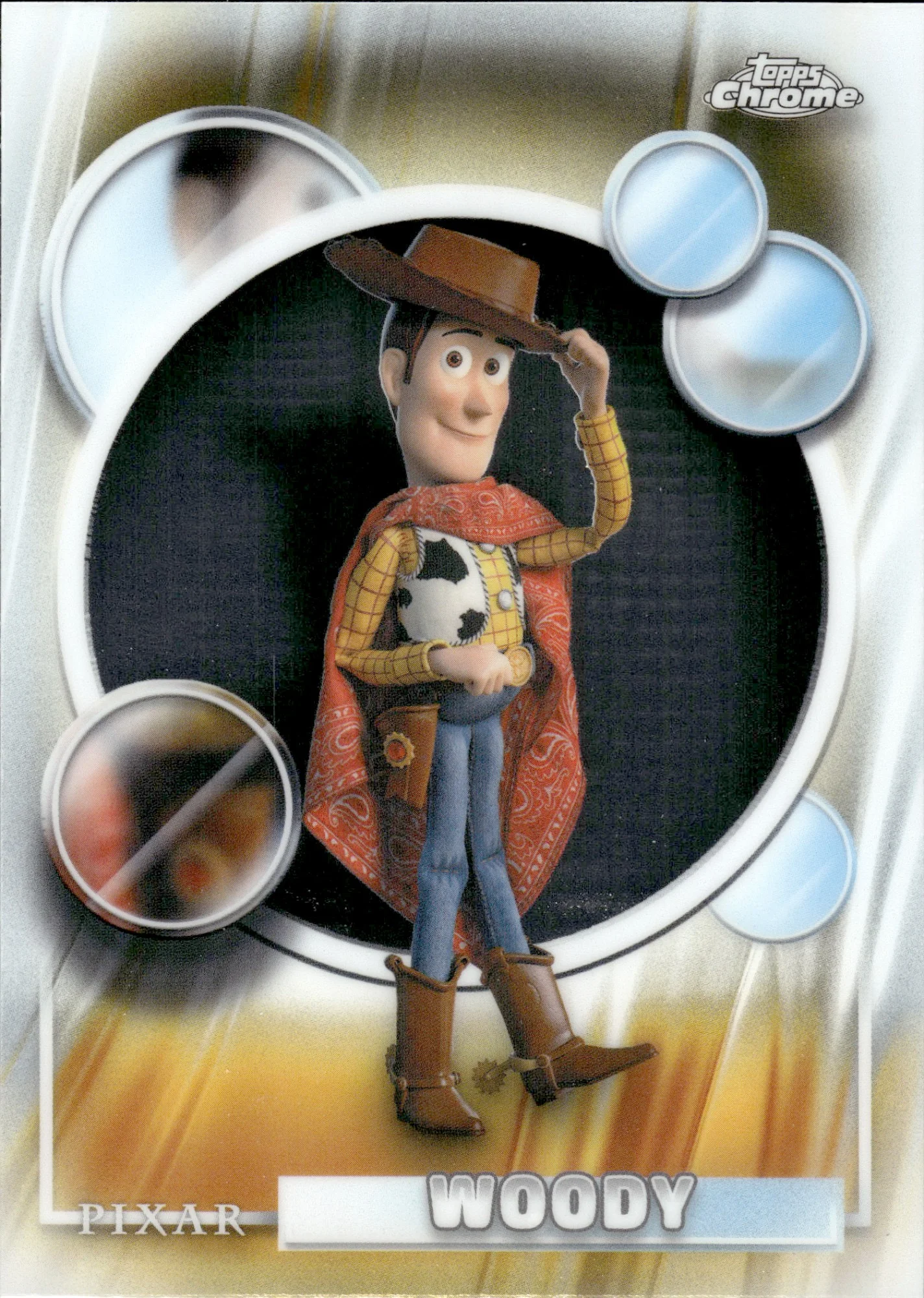 Woody #194 2026 Topps Chrome Disney trading card - Front