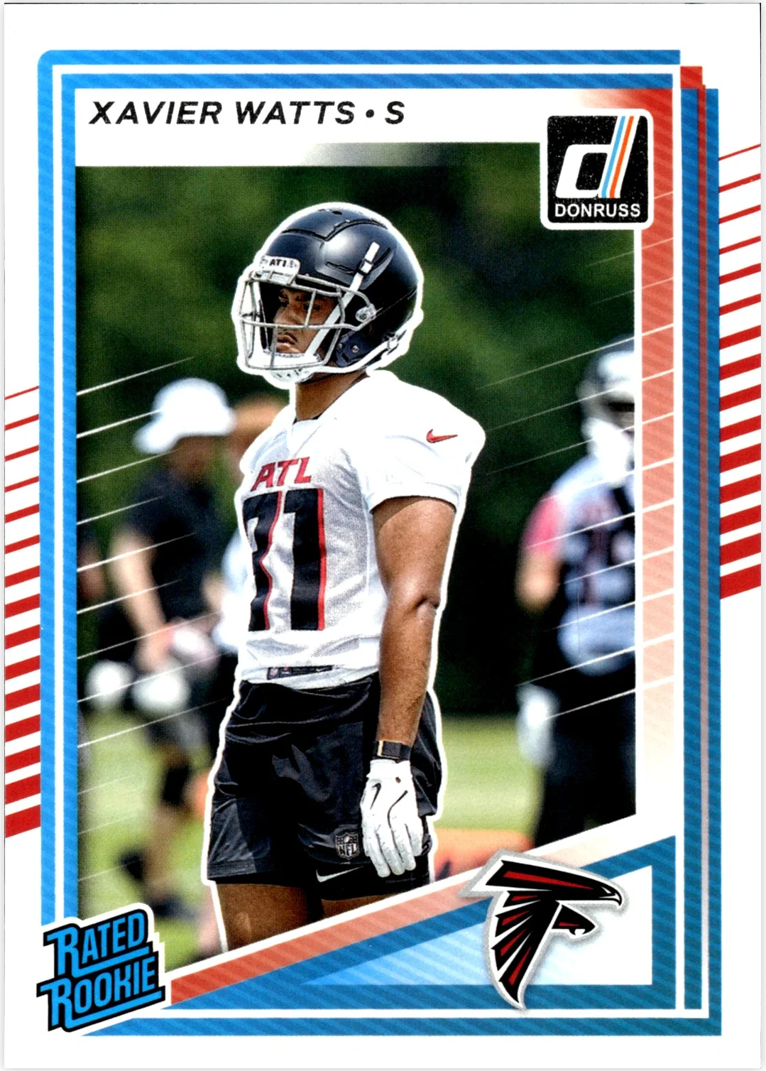 Xavier Watts 2025 Donruss #399 football rookie card - Front