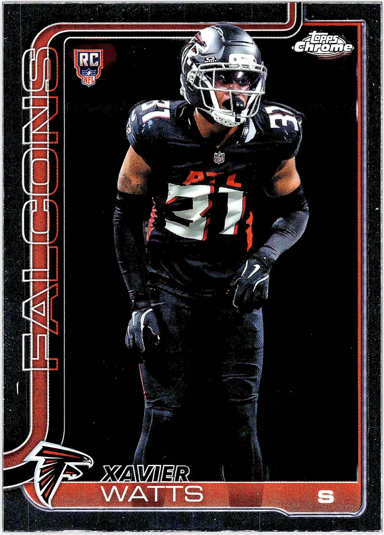 Xavier Watts Rookie Card 2025 Topps Chrome #393 football rookie card - Front