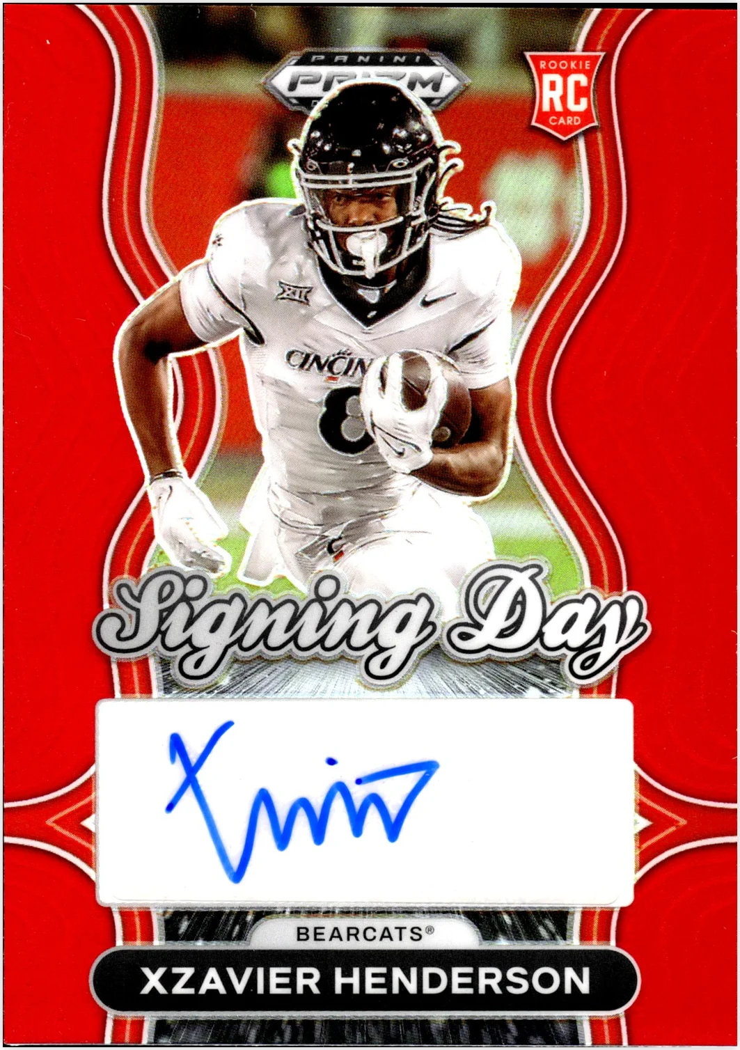 Xzavier Henderson 2025 Panini Prizm Draft Picks #SD-XHN football card - Front