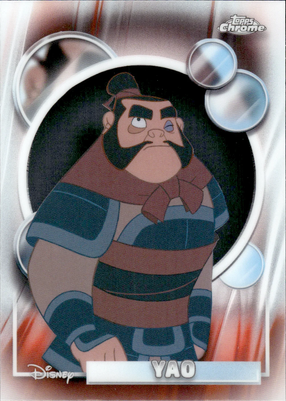 Yao #130 2026 Topps Chrome Disney trading card - Front