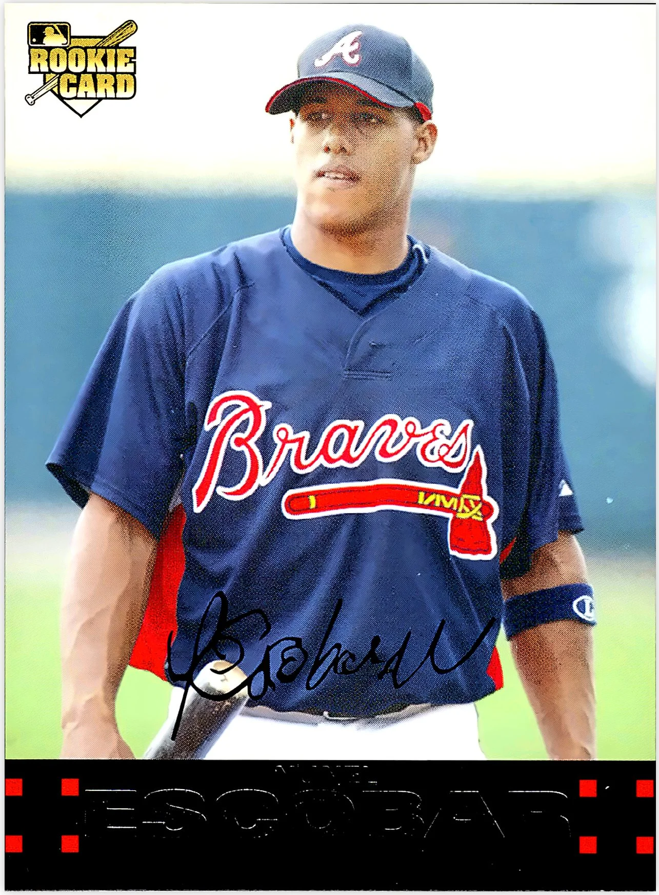 Yunel Escobar 2007 Topps Updates & Highlights #UH172 baseball rookie card - Front