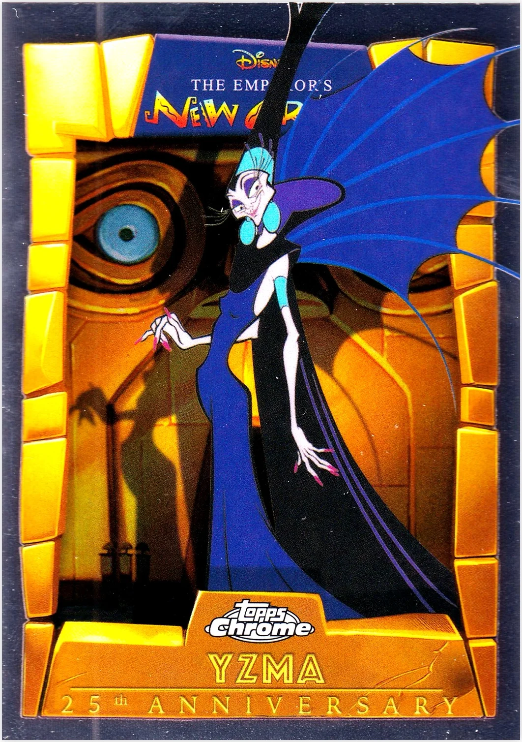 Yzma 2025 Topps Chrome Disney - The Emperor's New Groove 25th Anniversary #EMP-2 trading card - Front