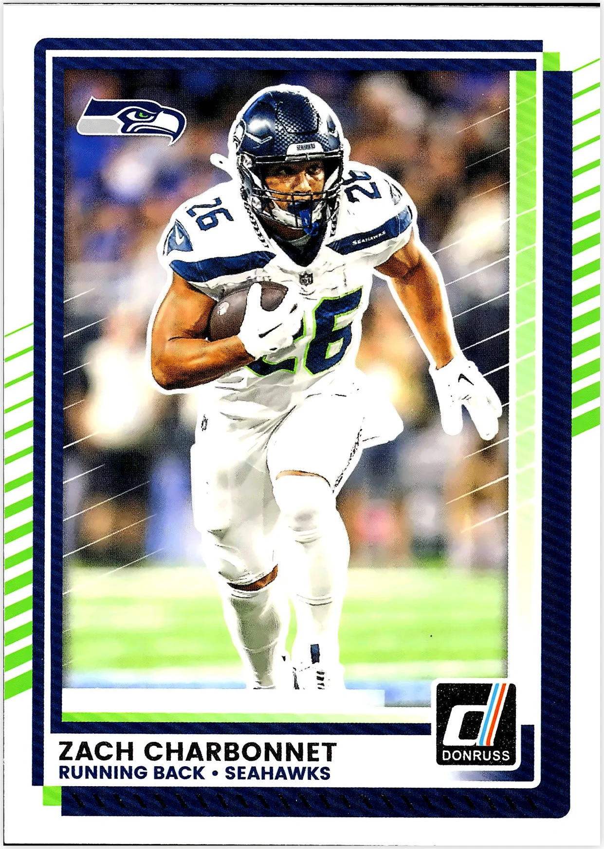 Zach Charbonnet 2025 Donruss #89 football card - Front