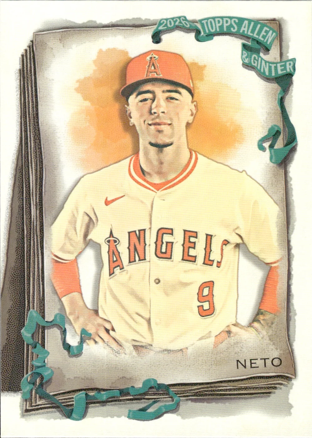 Zach Neto #71 2026 Topps Allen & Ginter trading card - Front