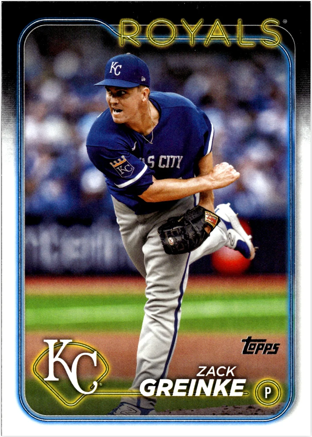 Zack Greinke 2024 Topps #610 baseball card - Front