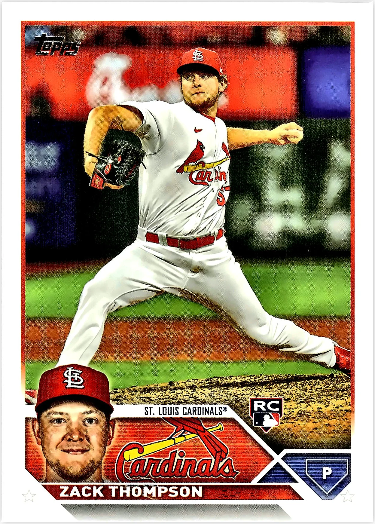 Zack Thompson 2023 Topps #34 baseball card - Front