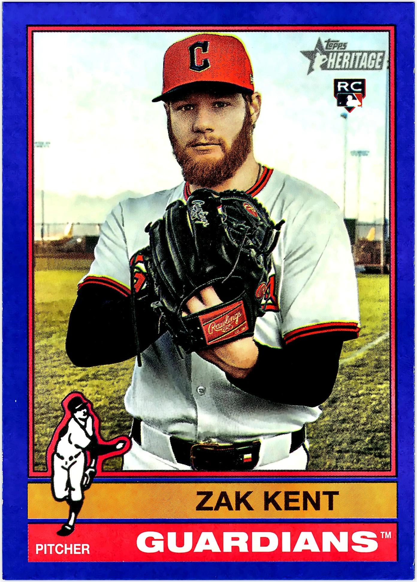 Zak Kent 2025 Topps Heritage #623 baseball rookie card - Front