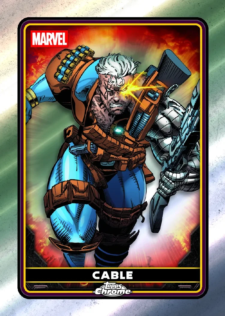 2025 Topps Chrome Deadpool Characters
