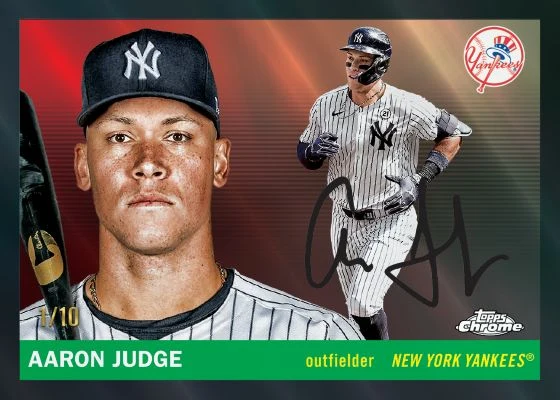 Aaron Judge Black Refractor