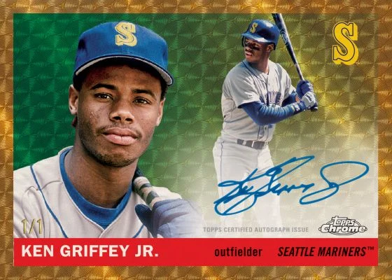Ken Griffey Jr Superfractor Auto