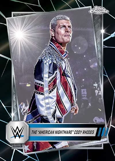 2025 Topps Chrome WWE Black Refractor