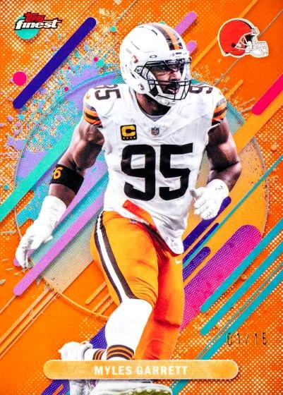 Myles Garrett Rare 2025 Topps Finest