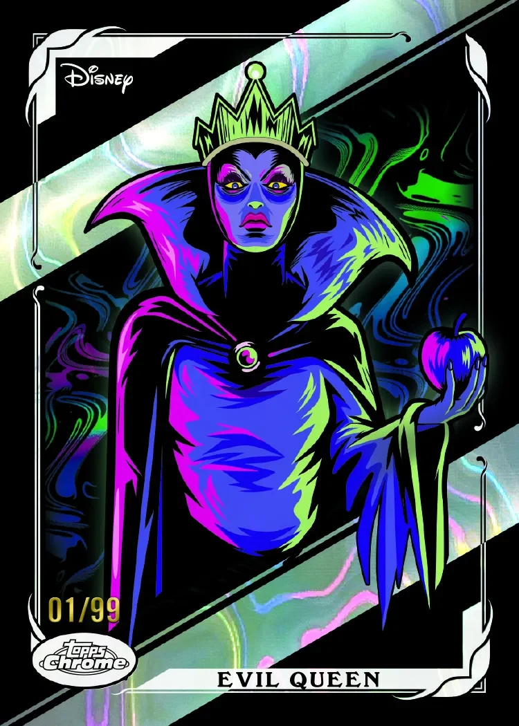 2026 Topps Disney Neon insert card