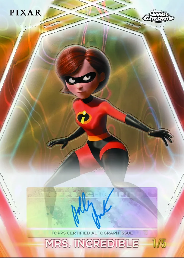 2026 Topps Disney Neon autograph